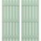 Ekena Millwork Americraft 6-Board, 3 Batten Exterior Real Wood Spaced Board-n-Batten Shutters, ARW401SB623X77SGH, PR ARW401SB623X77SGH - alternate 1